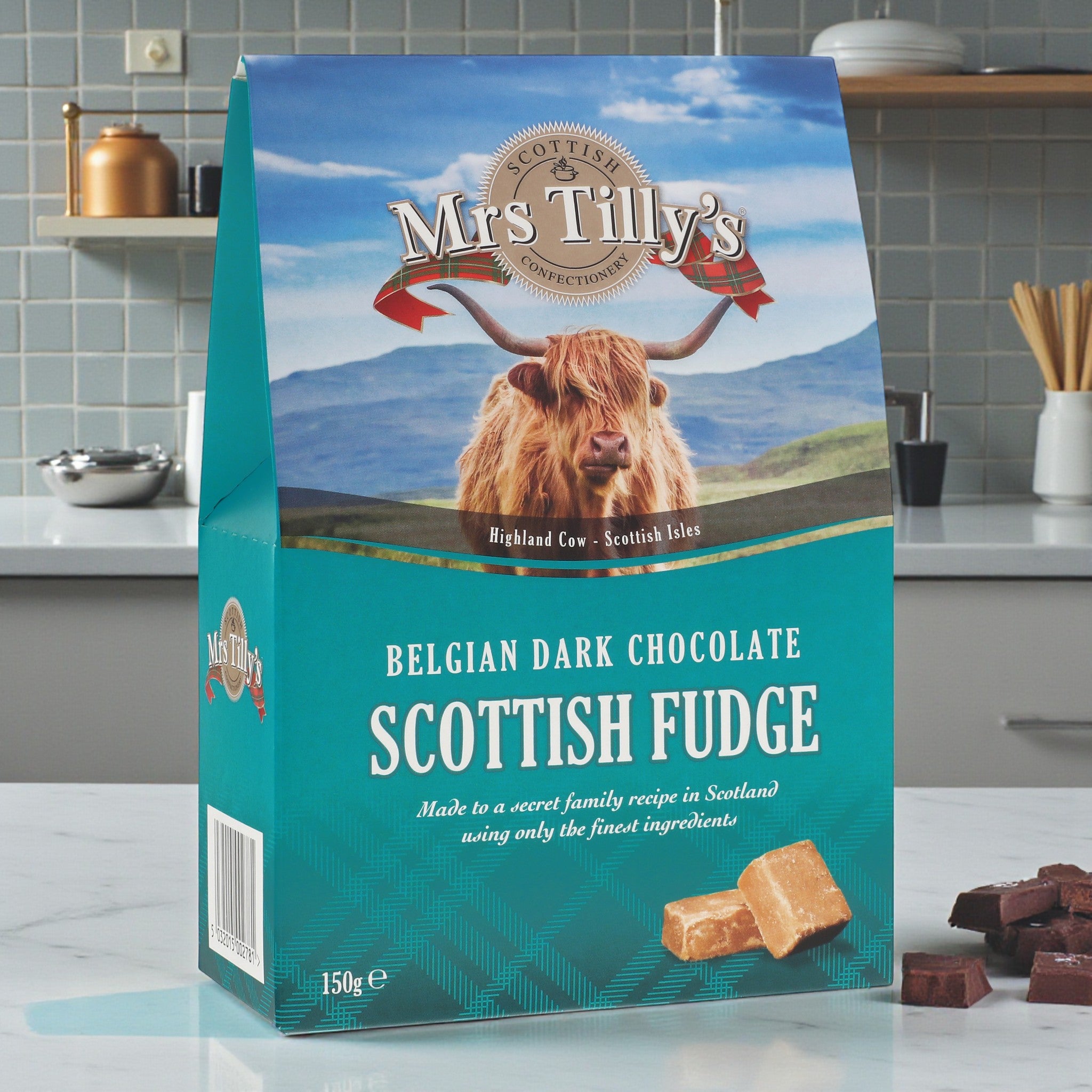Belgian Chocolate Scottish Fudge Gift Box 150g