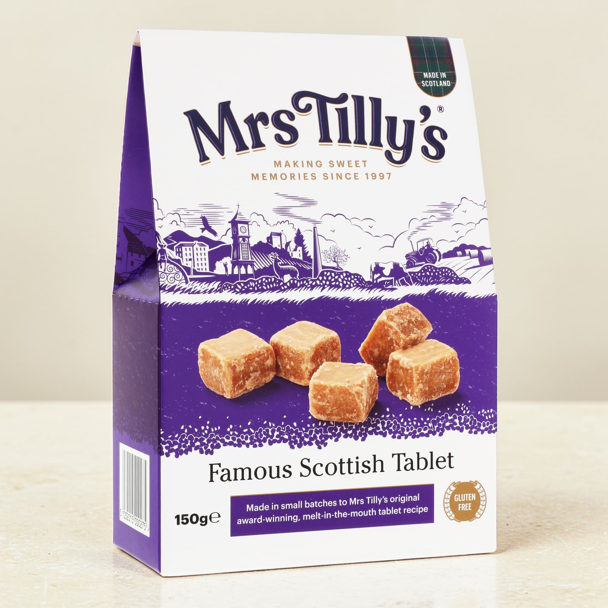 Mrs Tilly's Scottish Tablet 150g Gift Box