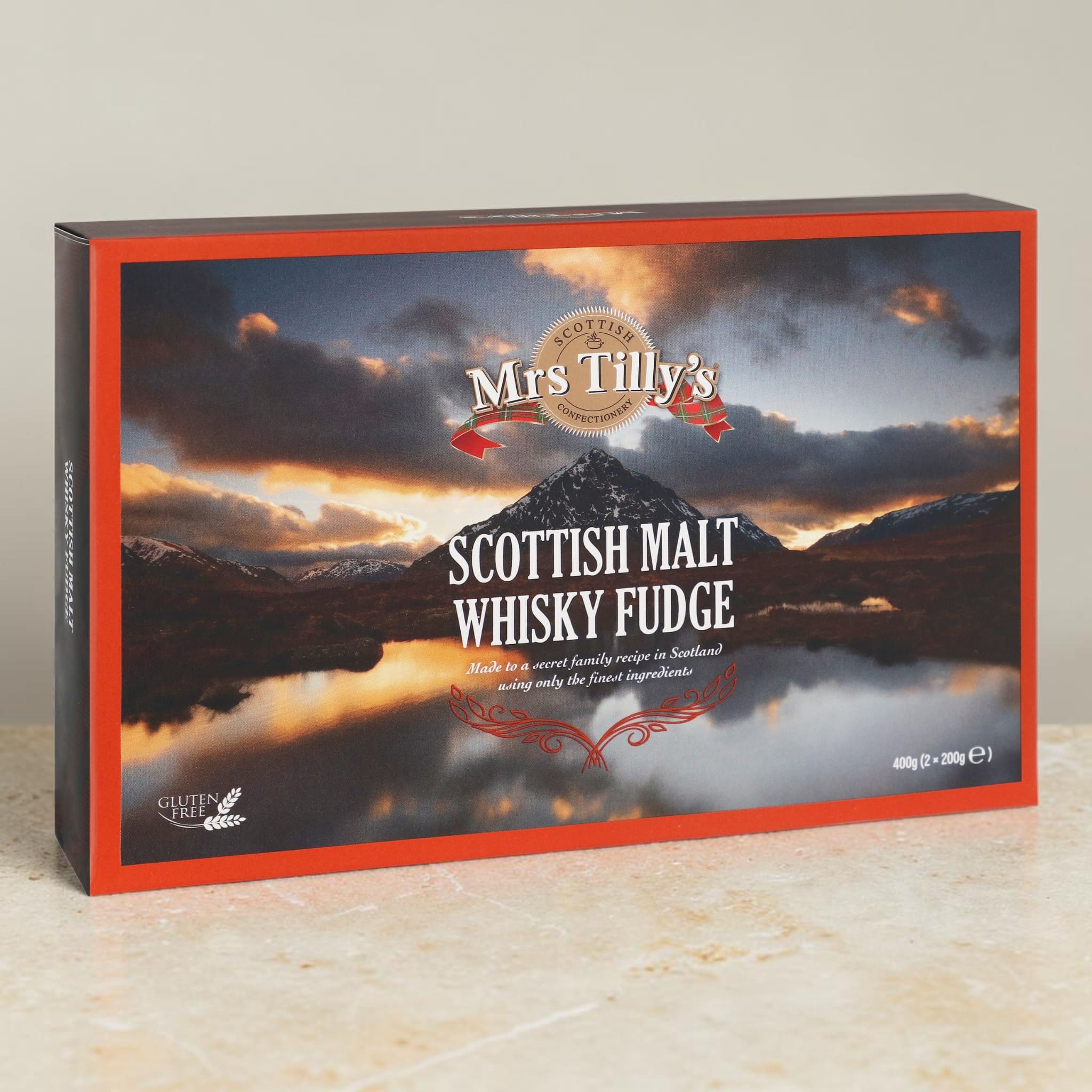 Malt Whisky Scottish Fudge Gift Box 400g