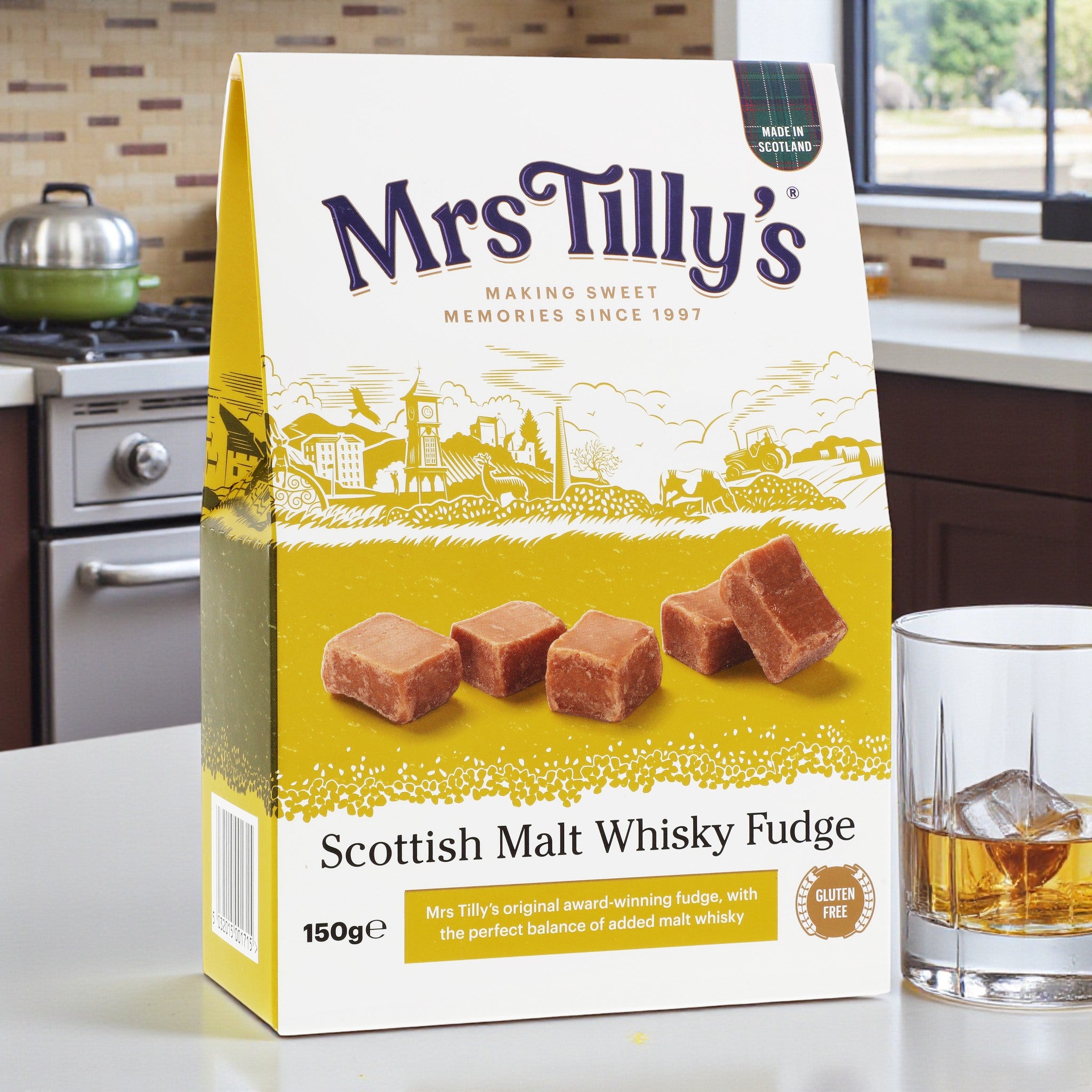 Malt Whisky Scottish Fudge Gift Box 150g