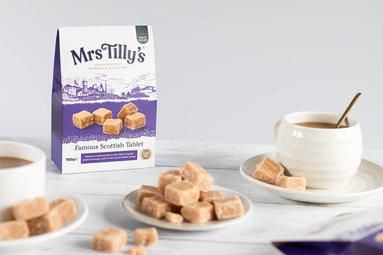 Buy Scottish Sweets Online: Fudge, Tablet, Macaroon Bars | Mrs Tilly's