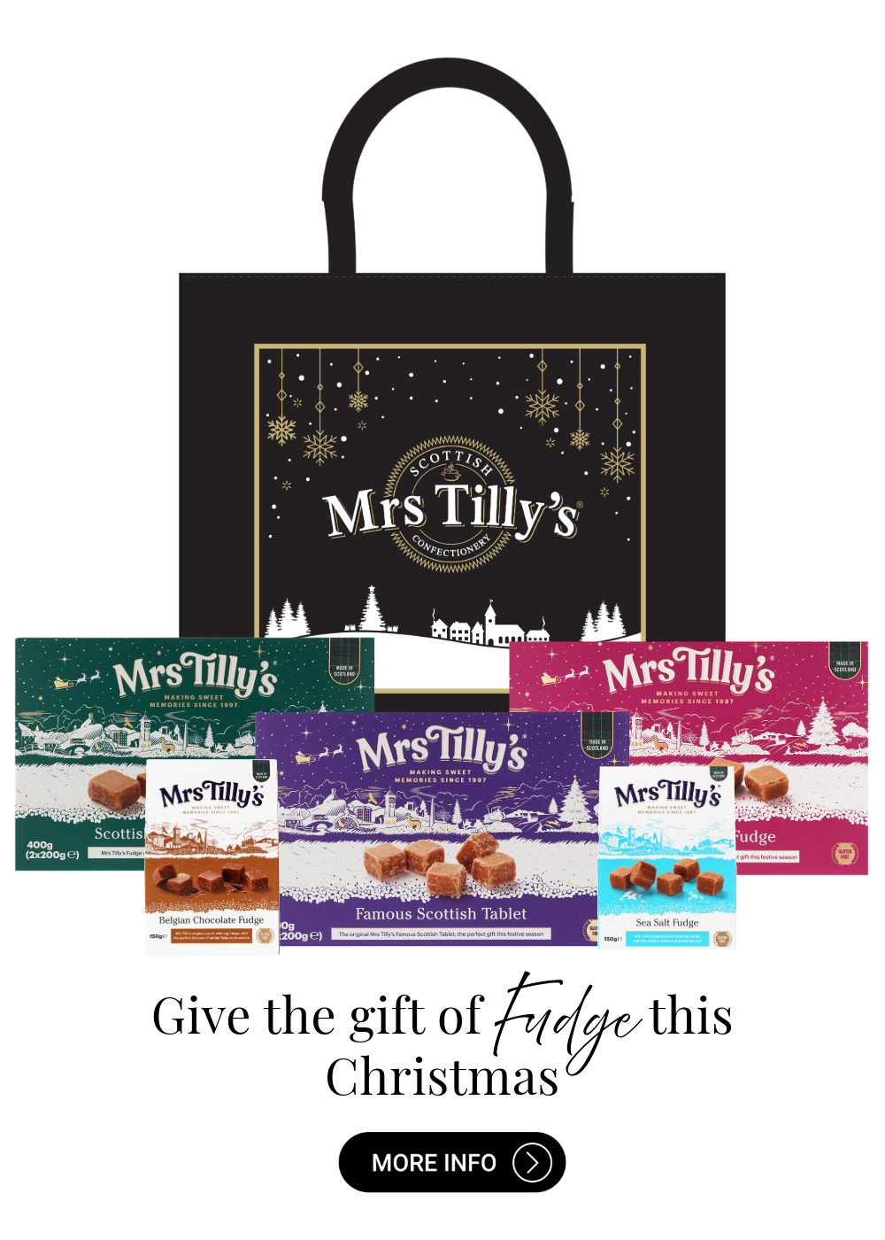 Buy Scottish Sweets Online: Fudge, Tablet, Macaroon Bars | Mrs Tilly's