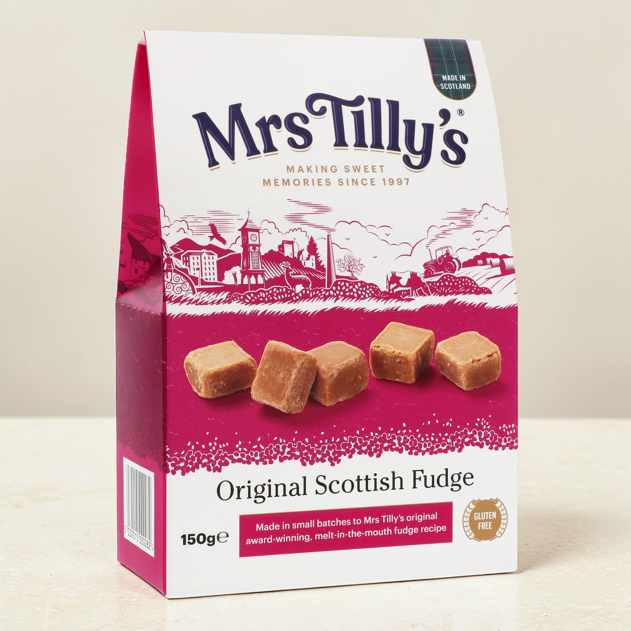 Mrs Tilly's Original Scottish Fudge 150g Gift Box
