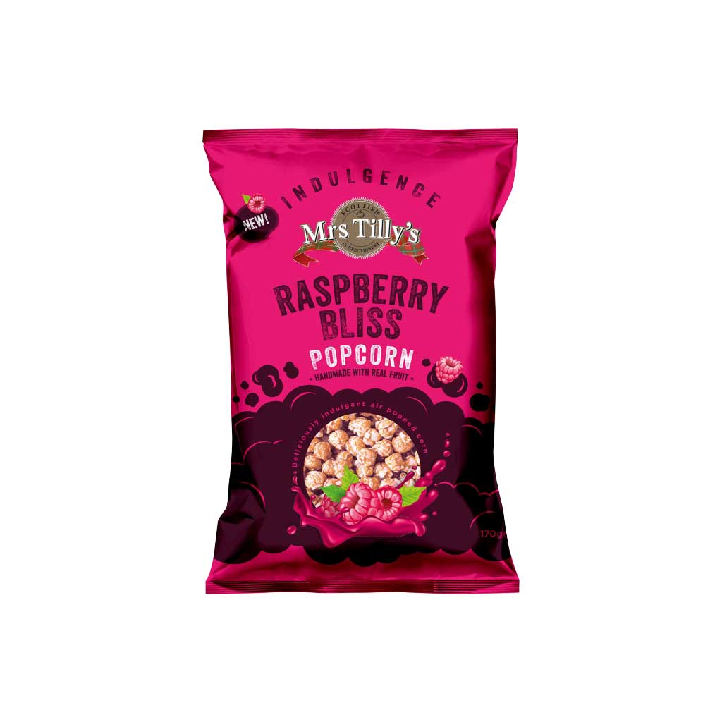 Raspberry & Tablet Popcorn 155g (Best Before 03/04/24)