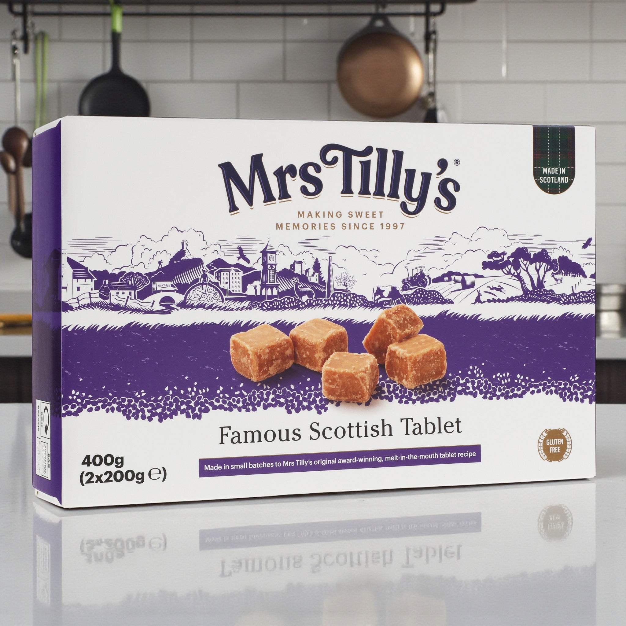 Scottish Tablet Gift Box 400g