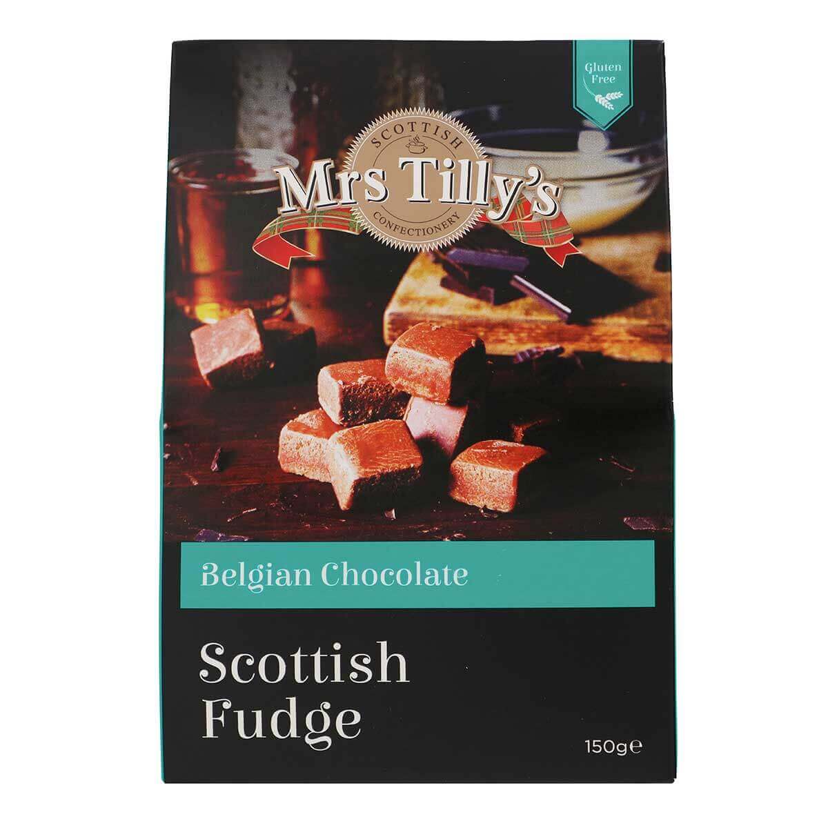 Belgian Chocolate Scottish Fudge Gift Box 150g