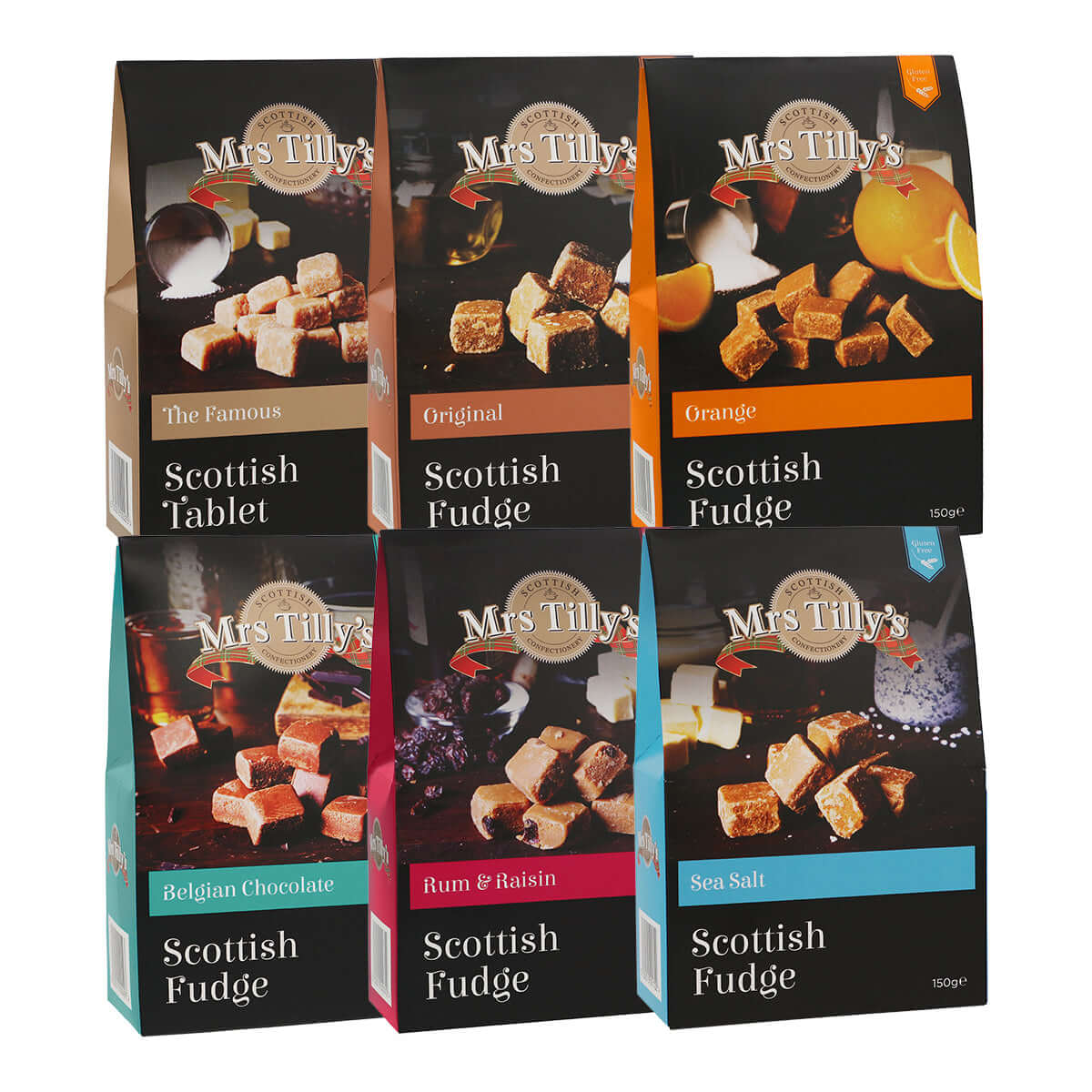 Fudge and Tablet Taster Selection 6x150g
